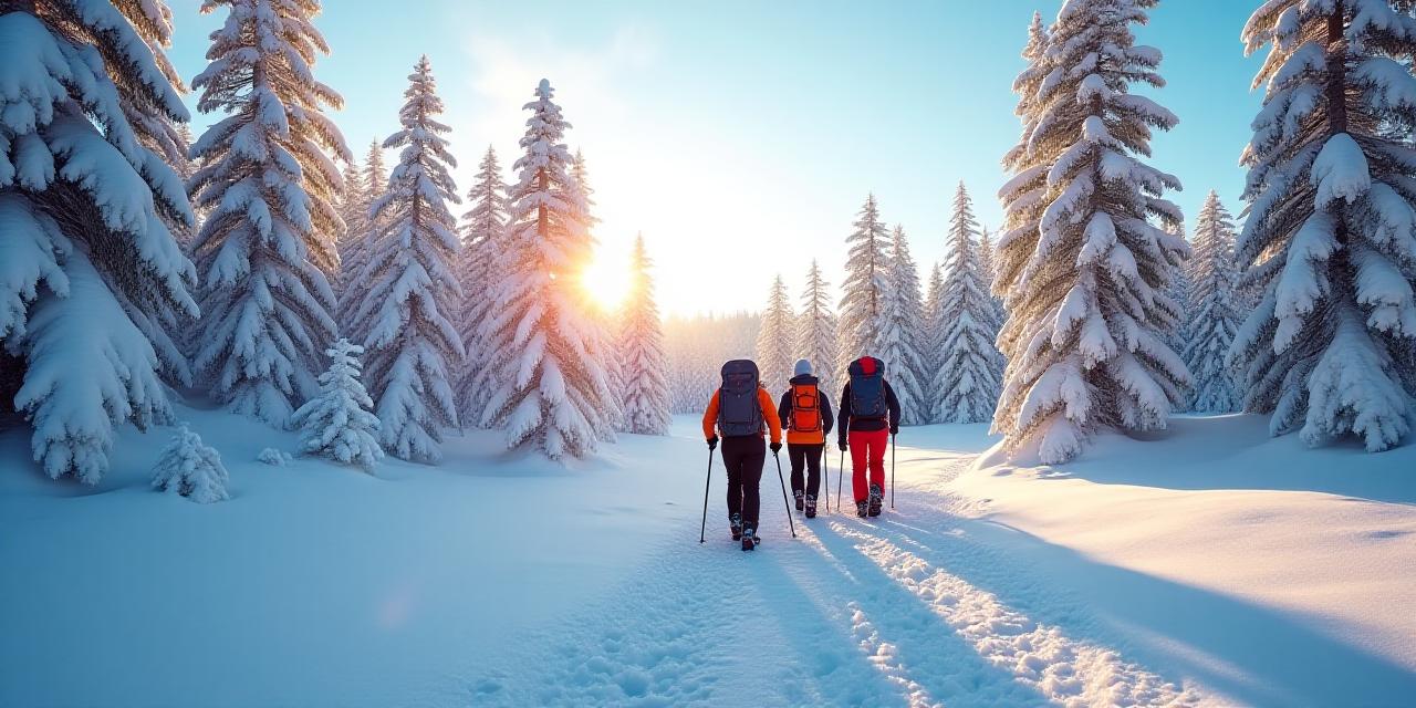 Människor som njuter av friluftsäventyr i Sverige